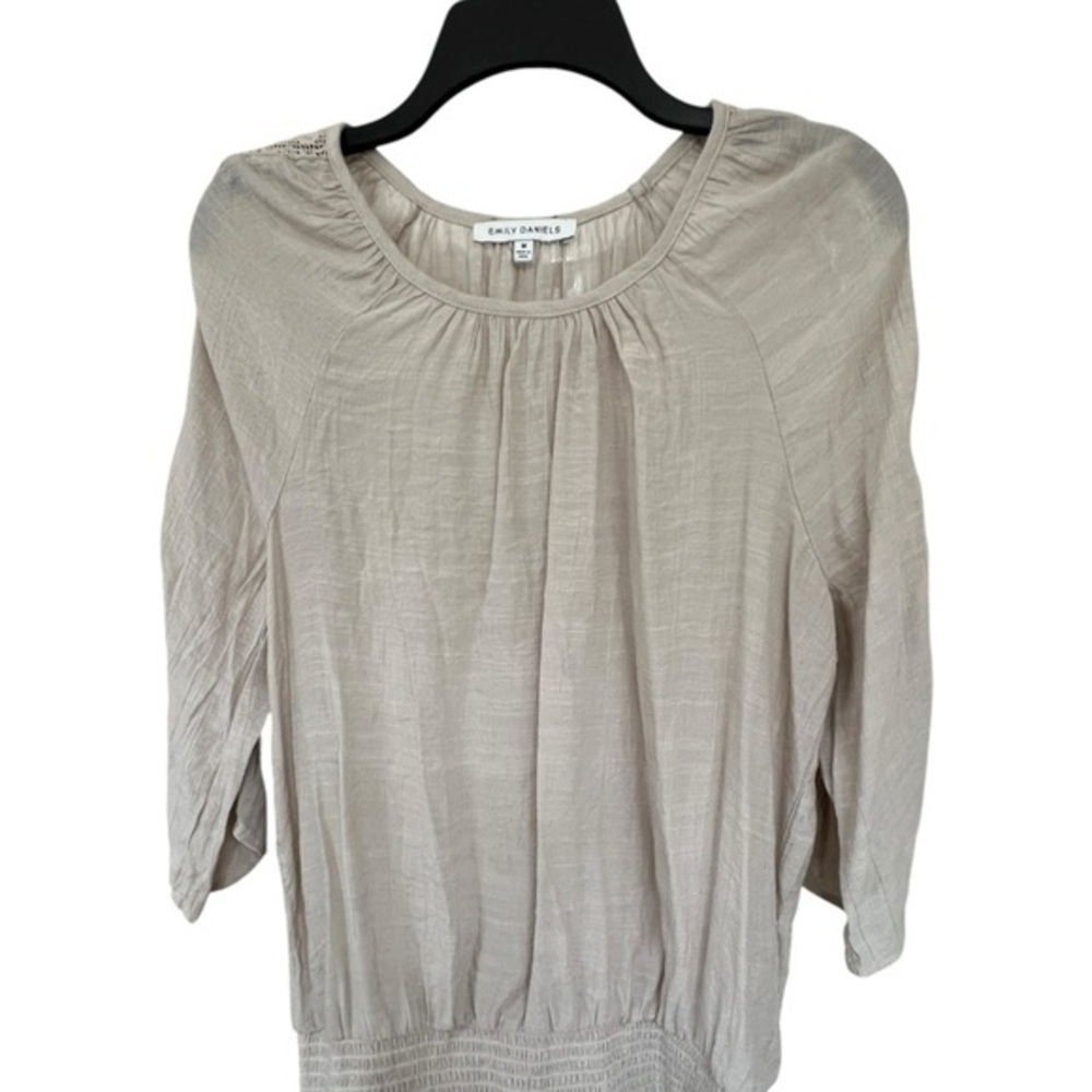 Emily Daniels Beige Women's Top